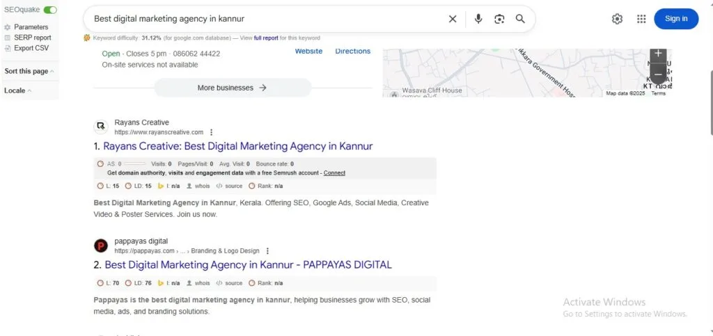no 1 seo agency in kannur